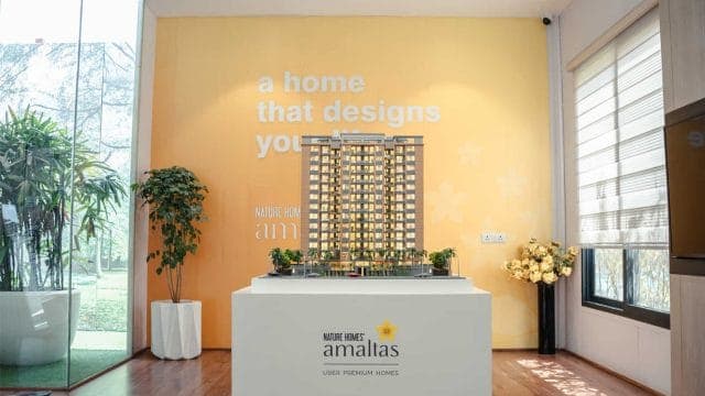 Amaltas by Nature Homes — high rise residential architectural scale model by RD Models
