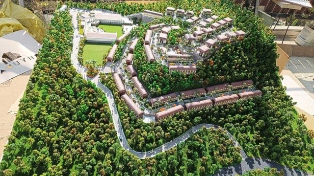 Ananta Karjat — low rise residential architectural scale model by RD Models