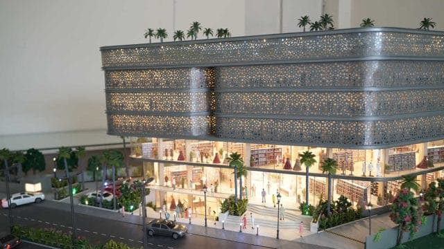 Aurantis by Samanvay group — low rise residential architectural scale model by RD Models