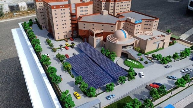 BMCHRC by Kgk Realty — healthcare hospital models architectural scale model by RD Models
