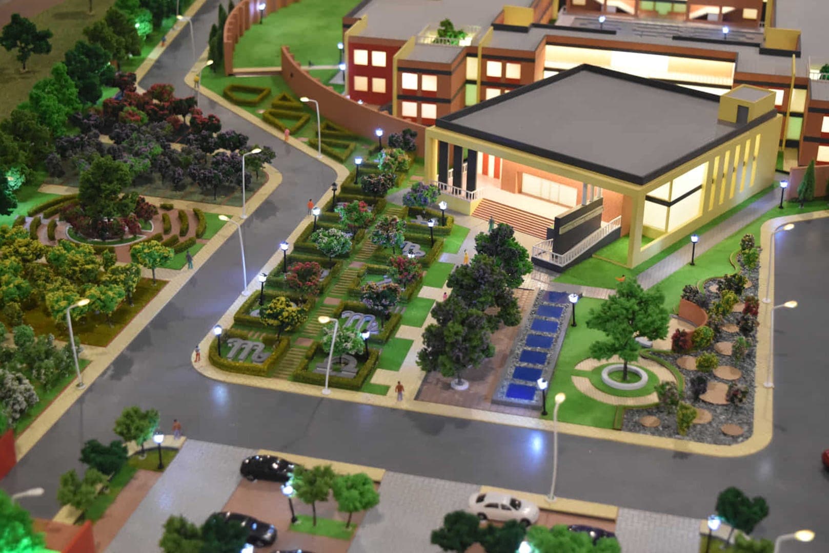 Dhanraj International School, Nagaur — institutional models architectural scale model by RD Models