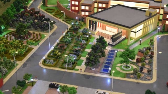 Dhanraj International School, Nagaur — institutional models architectural scale model by RD Models