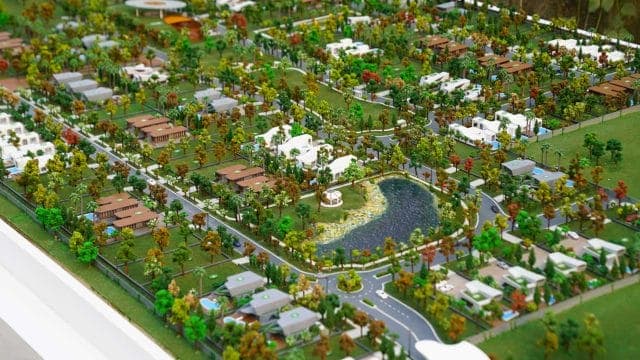 Formerah Greens, Chandigarh — high rise residential architectural scale model by RD Models