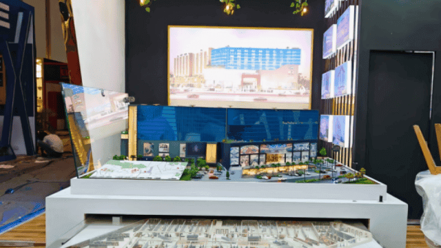 GT South City, Jaipur — low rise residential architectural scale model by RD Models