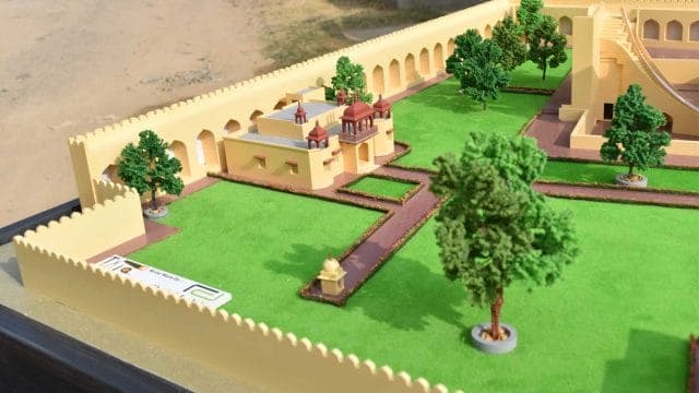 Jantar Mantar, Jaipur — monuments architectural scale model by RD Models