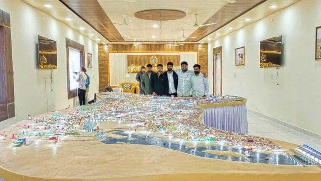 Mahakumbh 2025 — low rise residential architectural scale model by RD Models