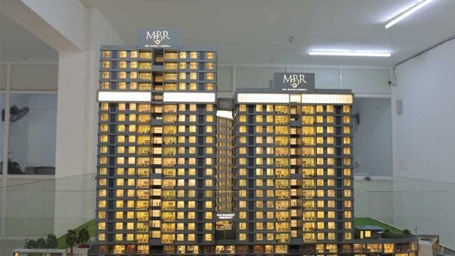 MBR by LRG — low rise residential architectural scale model by RD Models