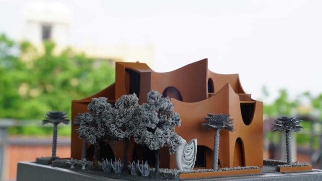 Mirai House: A Study in Curved Form