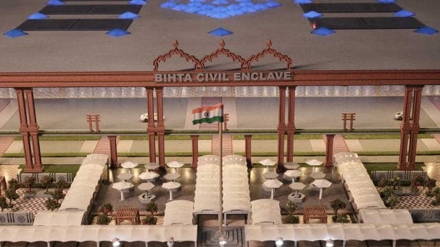 Patna Bhita Airport — airport model architectural scale model by RD Models