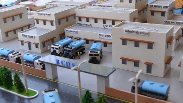 Saras Parlour, Jaipur — low rise residential architectural scale model by RD Models