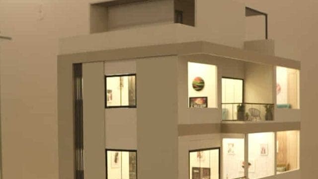 Shubhashish Forest Villa — villa unit models architectural scale model by RD Models