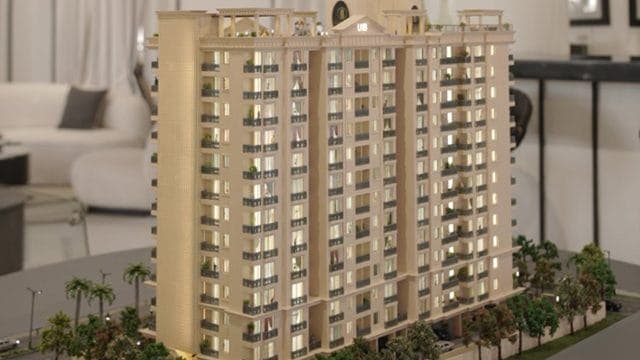 Unicorn's The Status — high rise residential architectural scale model by RD Models