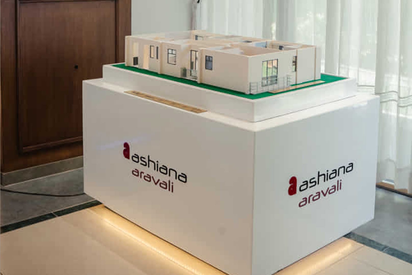 Aravali by Ashiana Builders — high rise residential architectural scale model by RD Models