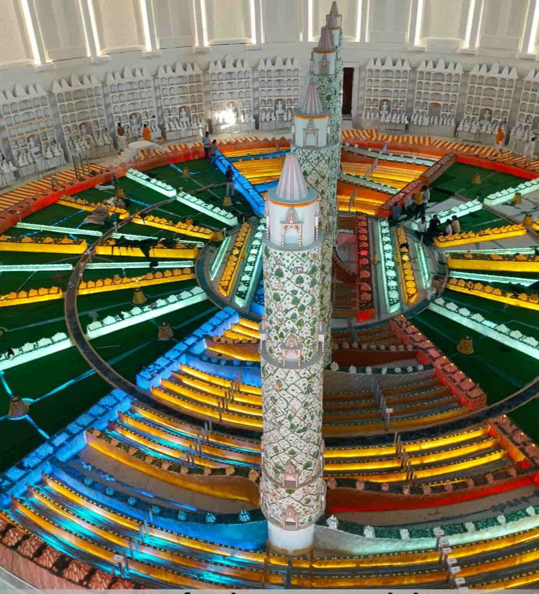 Dhai Dweep — large-scale installations architectural scale model by RD Models