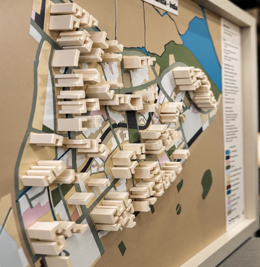 Dharavi Masterplan — masterplan models architectural scale model for Mumbai by RD Models
