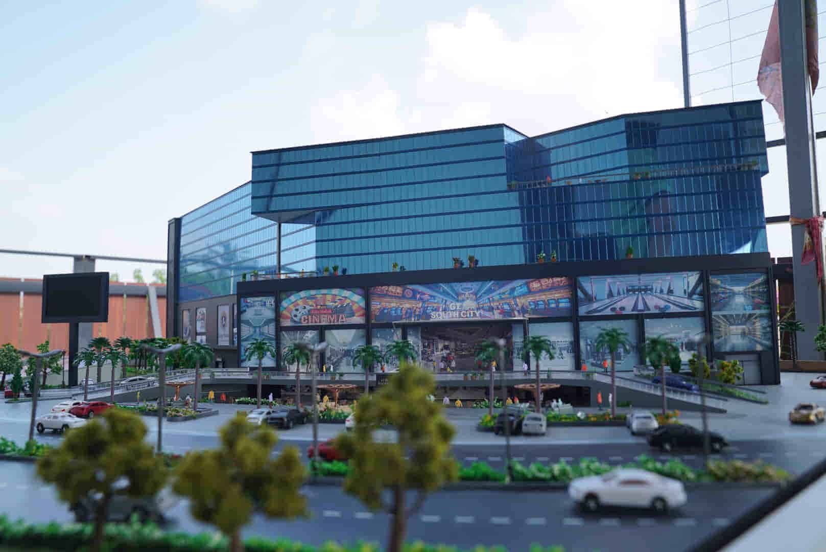 GT South City for Exhibition — commercial models architectural scale model by RD Models
