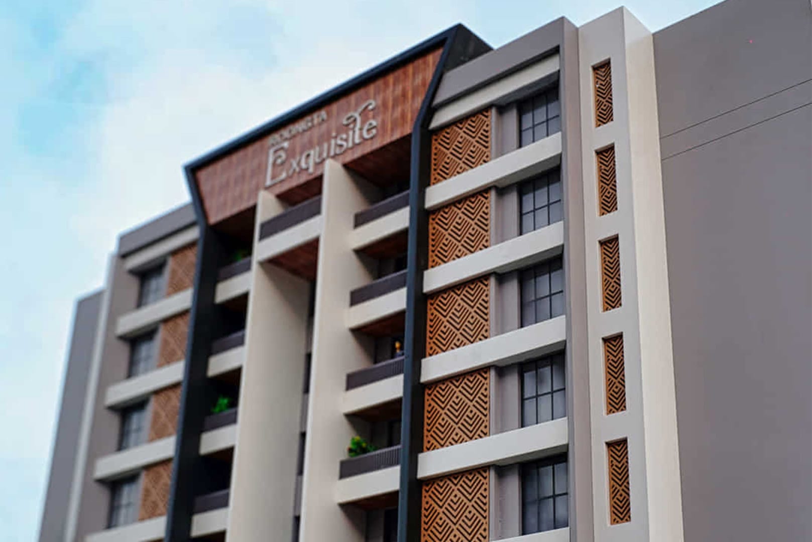 Lalit Roongta's Exquisite, Nashik — high rise residential architectural scale model for Nashik by RD Models