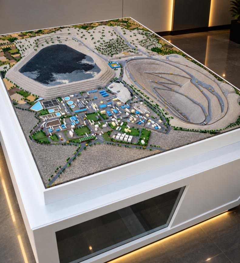 Open-Pit Mine — Largest Zinc Mine for Vedanta — mining models architectural scale model by RD Models