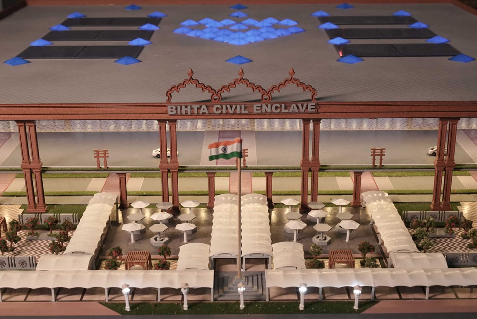 Patna Bhita Airport — airport model architectural scale model for Patna by RD Models