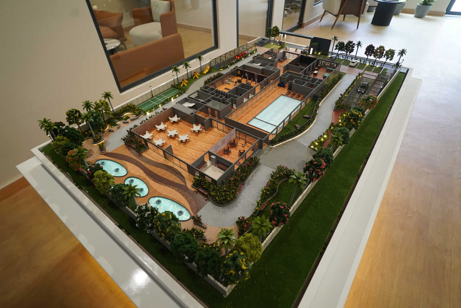 Royal Eternia by Ganga Kotecha — high rise residential architectural scale model by RD Models