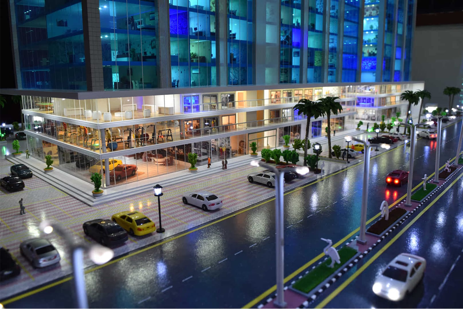 Sonorous By Tulsi Creators, Vapi — high rise residential architectural scale model for Vapi by RD Models