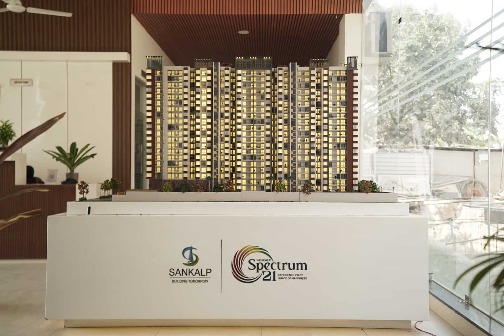 spectrum vj architects — low rise residential architectural scale model by RD Models