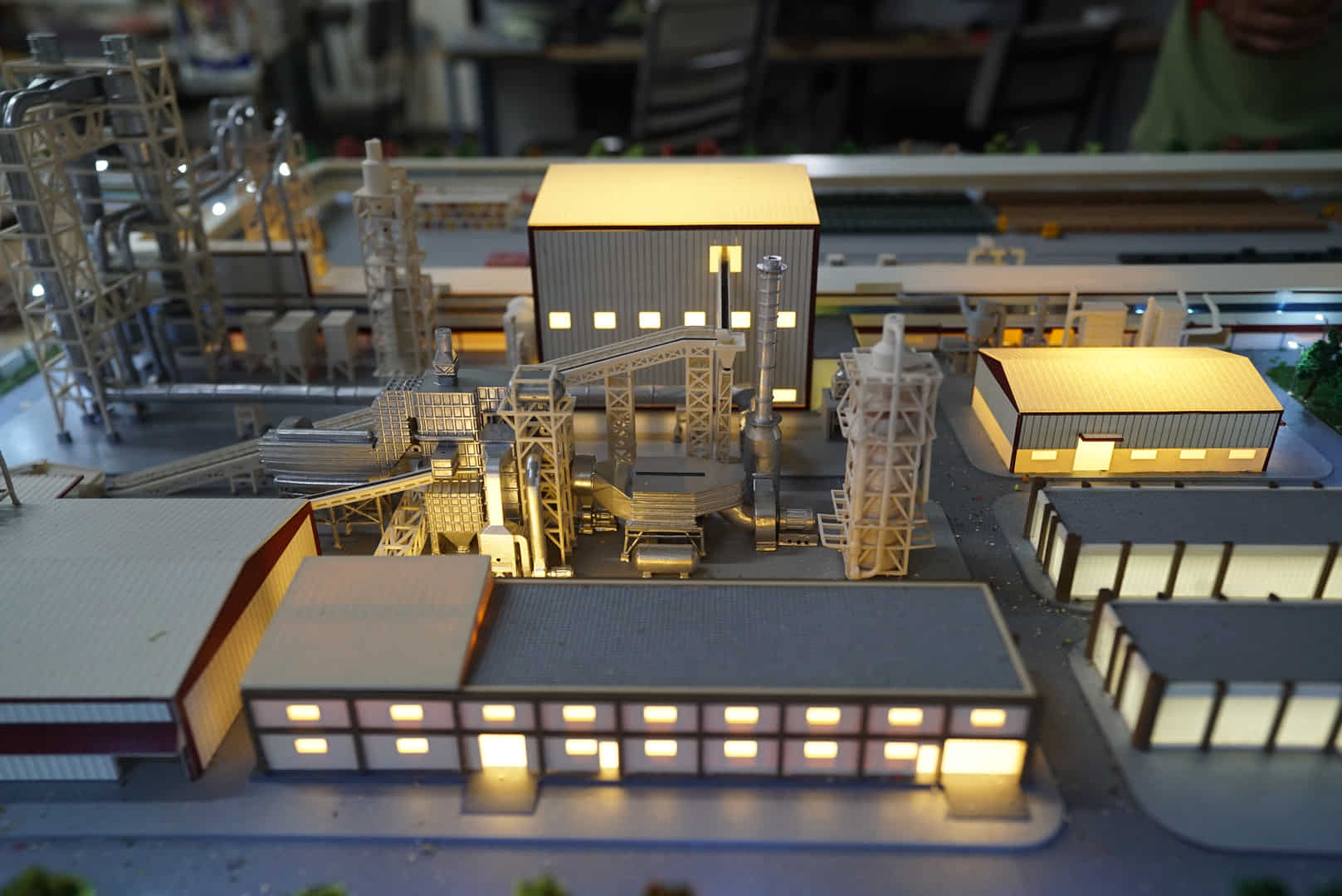 Sudama Plywood, Gurugram — industrial / factory models architectural scale model for Gurugram by RD Models