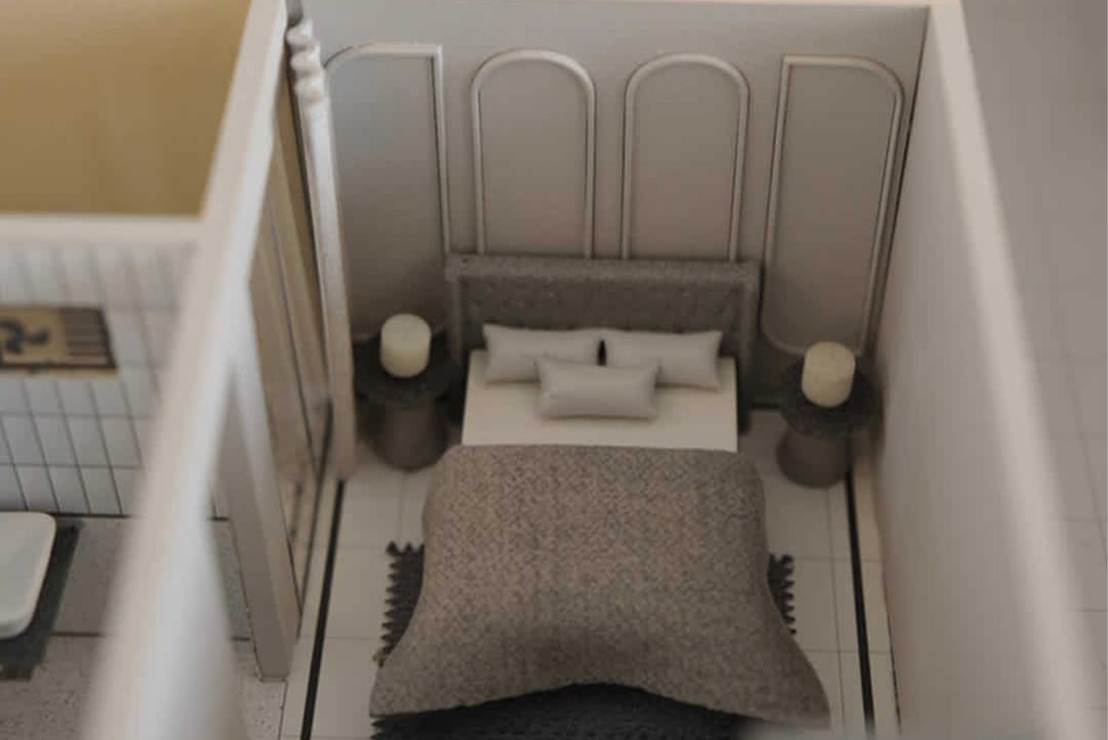 UIB Interiors — interior units architectural scale model by RD Models