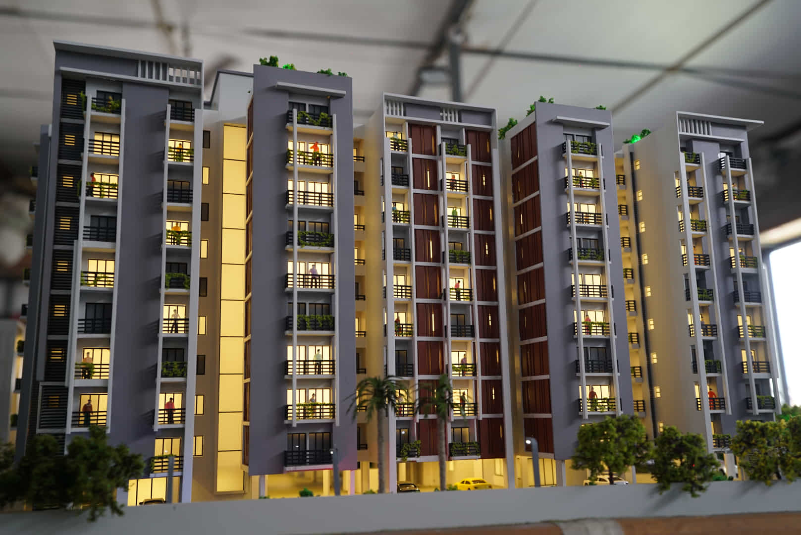 Uttaryan Harmony , Guwahati — low rise residential architectural scale model for Guwahati by RD Models